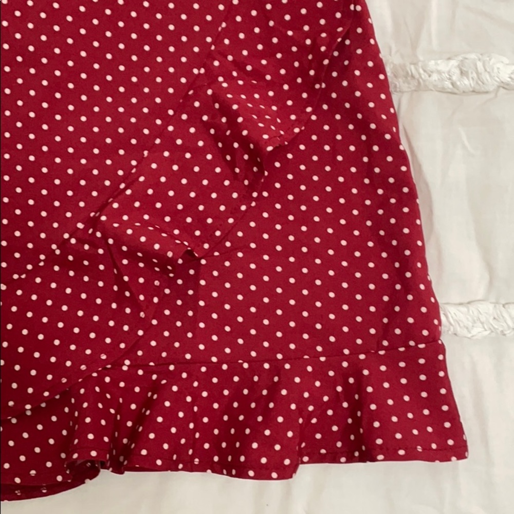 NWT NastyGal Faux Wrap Skirt - Picture 2 of 4